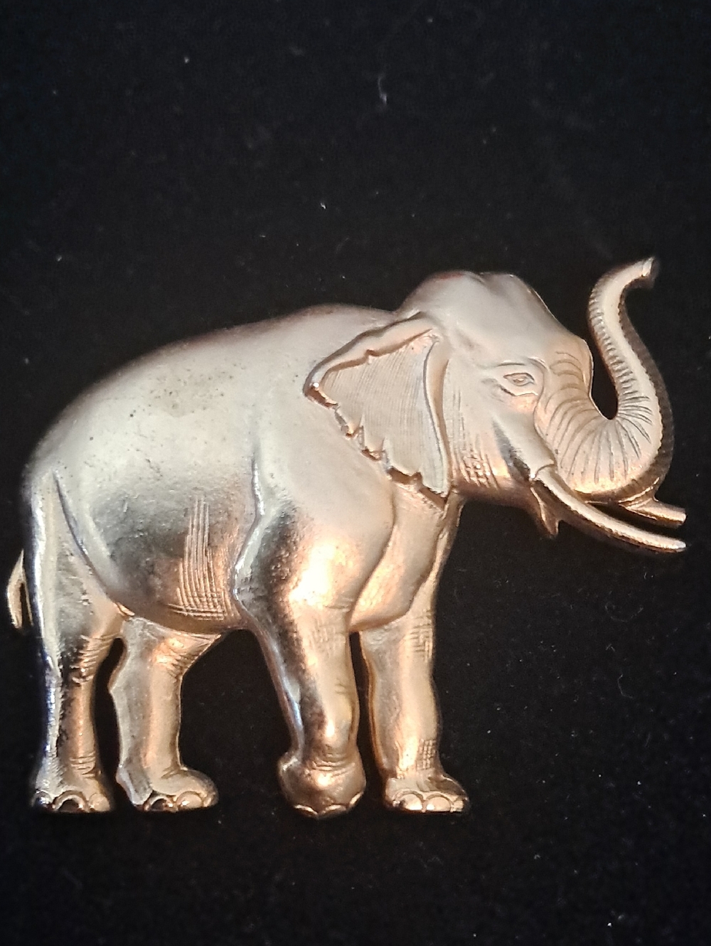 Vintage Jonette Elephant Brooch